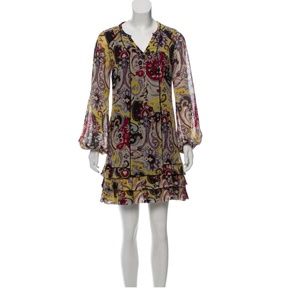 Diane von Furstenberg, Silk Mini Dress, XS